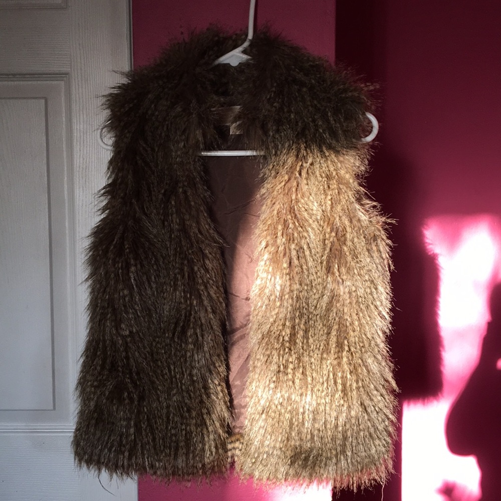 Michael Kors Faux Fur Vest